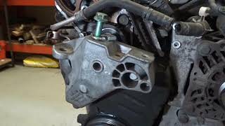How to replace a timing belt and water pump on a  VW Mk 4 golf 1.8T