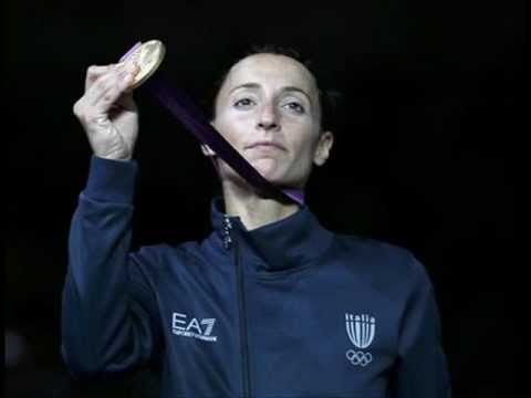 Elisa Di Francisca Earns Gold Medal In Womens Fencing Olympics 2012