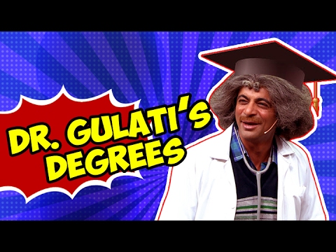 Dr. Gulati's Degrees | Most Funny Video | The Kapil Sharma Show