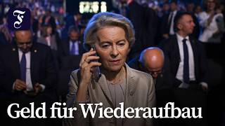 Ukraine erhält Milliarden Euro für Wiederaufbau