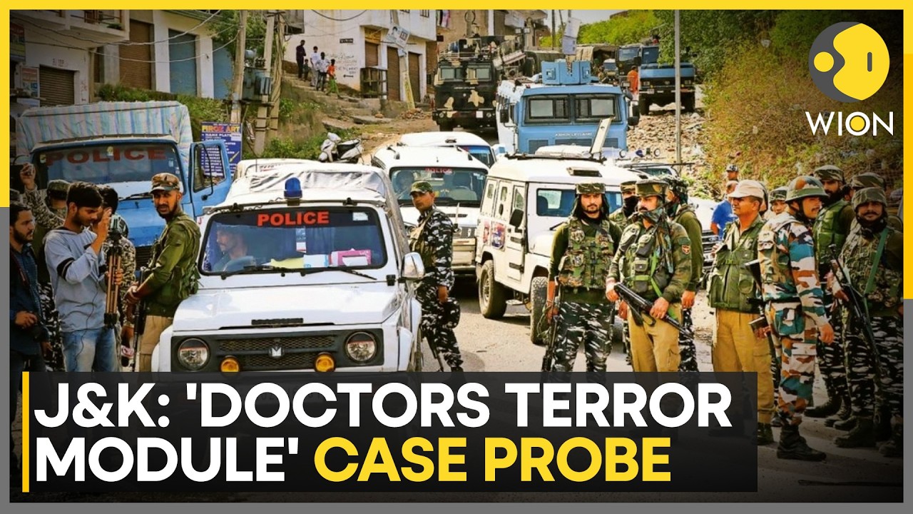 Kashmir Terror Plot Busted: ‘Doctors Module’ Linked To Ansar Ghazwat-ul-Hind Exposed | WION