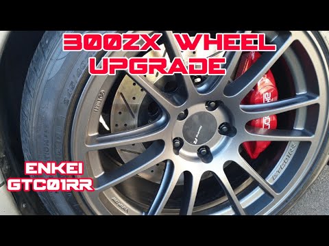 Nissan 300ZX Twin Turbo Fairlady Z32 Wheel upgrade #Enkei #GTC01RR #AkebonoBBK #Z1