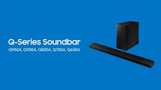 Q-Series Soundbar: How to unbox and install | Samsung