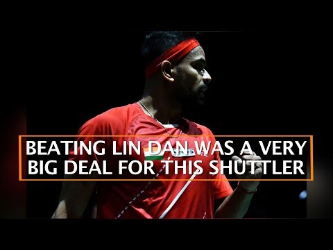 BEATING LIN DAN WAS A VERY BIG DEAL FOR THIS SHUTTLER