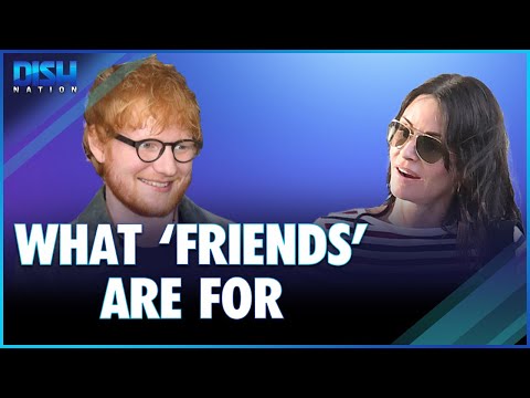Ed Sheeran Reveals the NSFW Prank He Pulls On Courteney Cox Every Time He Visits Her House