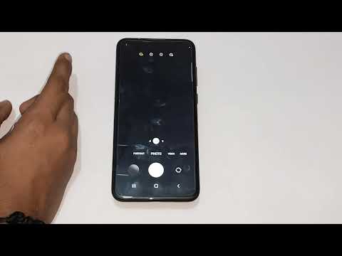 How to on timer mode in camera in Samsung M11, camera setting