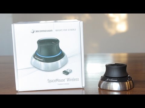 3Dconnexion SpaceMouse Wireless 3D Mouse Unboxing