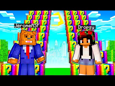 OMG! Crazy moments in Minecraft Lucky Block Race!
