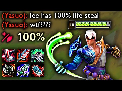 MAX HEAL LEE SIN (ONE AUTO ATTACK = FULL HP)