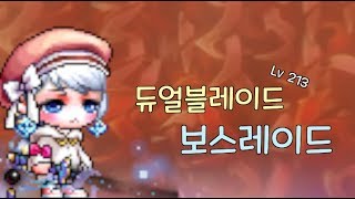 메이플스토리 듀얼블레이드 간단한 보스돌이 - 사실상 카쿰 잡는 영상
