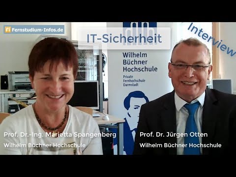Fernstudium IT-Sicherheit an der Wilhelm Büchner Hochschule || Live-Interview