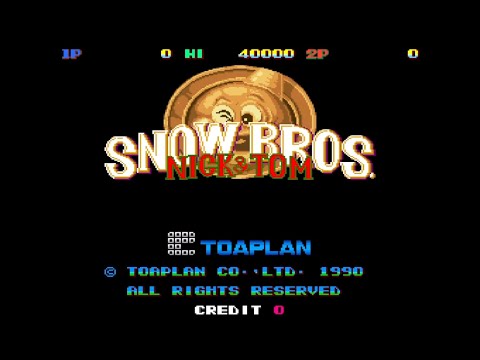 Snow Bros (Arcade) Longplay