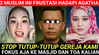 Download lagu 2 MUSLIM UNI FRUSTASI HADAPI AGATHA‼️STOP TUTUP GEREJA KAMI FOKUS SAJA PADA MASJID KALIAN mp3