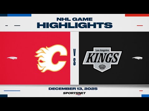 NHL Highlights | Flames vs. Kings - Decembeer 13, 2025