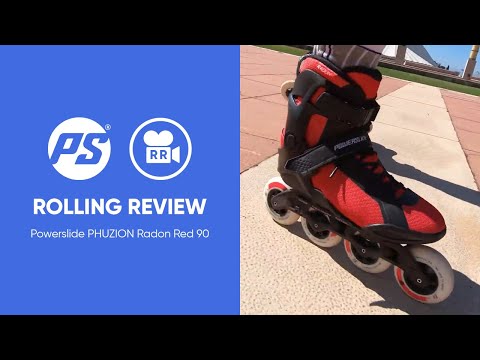 Powerslide Phuzion Radon Red 90 & Teal 90
