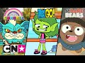 Gumball + Teen Titans Go! + Wat Beren Leren | Van vorm veranderen | Cartoon Network