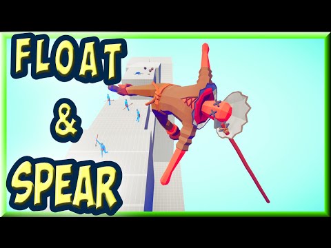 🕯Float & Spear! Spear Thrower and Candlehead vs Every Faction 2v1 + Bonus - TABS MODS GAMEPALAY