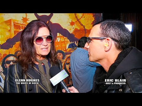 Glenn Hughes & Eric Blair talk Dio Cancer Fund, Wendy Dio and RNR Hall Of Fame