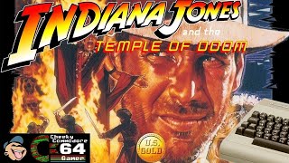 INDIANA JONES AND THE TEMPLE OF DOOM – Commodore 64 (1987) | US Gold's Action-Adventure Conversion