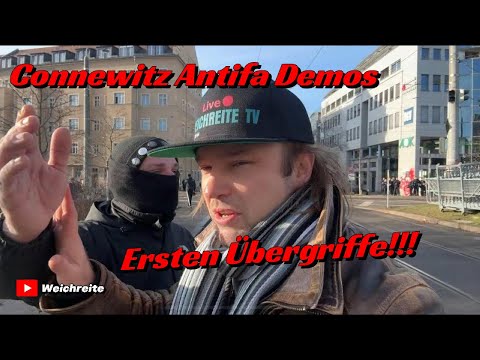 Ersten Übergriffe Connewitzer Kreuz "Linke gegen Linke" Connewitz Leipzig 17.01.26