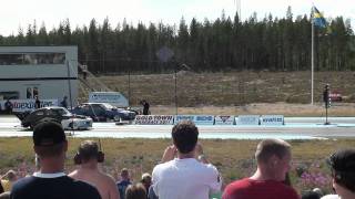 preview picture of video 'Fällfors 2011 hunchbackracing 7.32 sec 295 km/h'