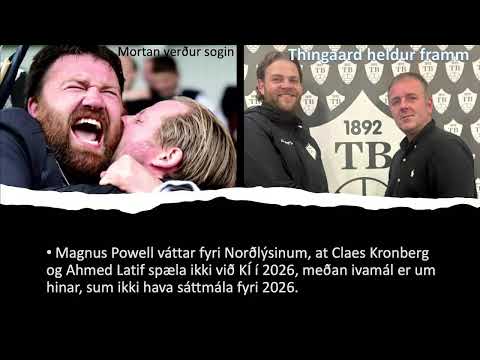 Fótvarpið Við Jóannes Jakobsen