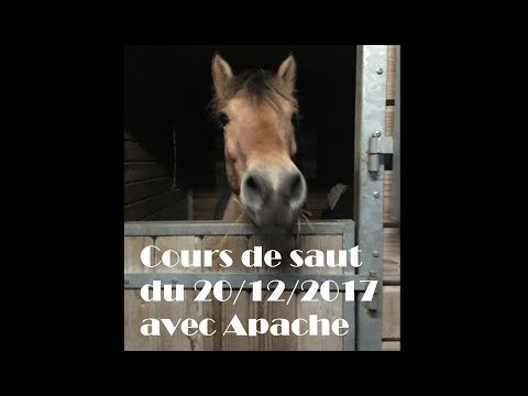 [Fanny] Cours de saut du 20/12/2017 avec Apache