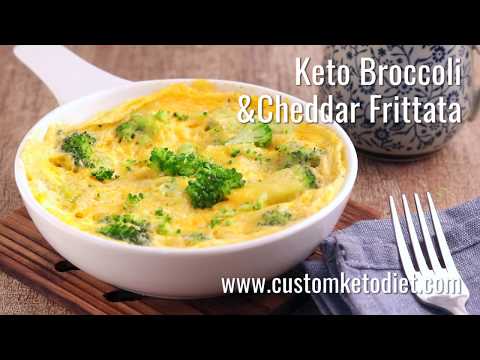 #2 Keto Broccoli and Cheddar Frittata