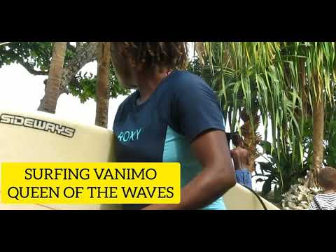 Surfing Vanimo Womens Four Times Champion Semii Tee Hwadin