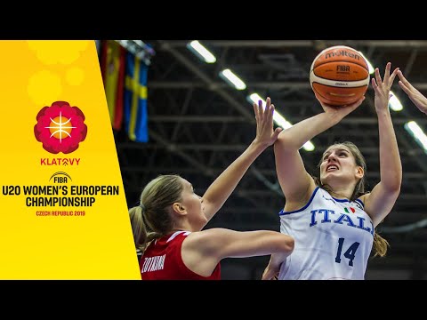 Italy v Russia - Full Game - FIBA U20 Women's European Championship 2019