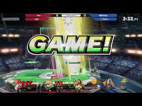 Smash Ultimate: Don / Light V BlitzLuigy / Hawk - Retro Rumble 2019 SSBU
