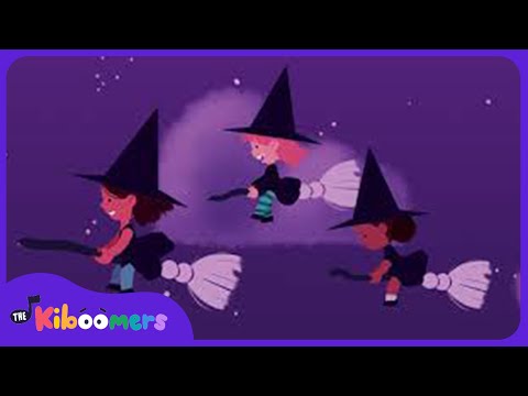 Three Little Witches - The Kiboomers Preschool Songs & Circle Time Halloween Song