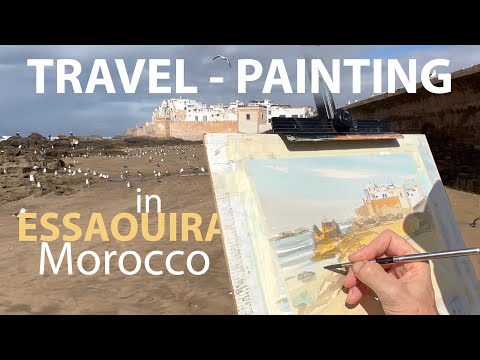 Thumbnail of Essaouira. Painting in Morocco