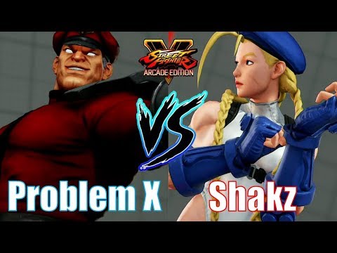 SFV / Problem X vs Shakz：(M.Bison / ベガ) vs (Cammy / キャミィ)　2019.6.24