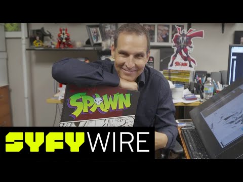 Todd McFarlane Shares Original Spawn Artwork | SYFY WIRE