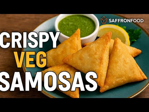 Crispy Veg Samosas | Easy Homemade Vegetable Samosa Recipe