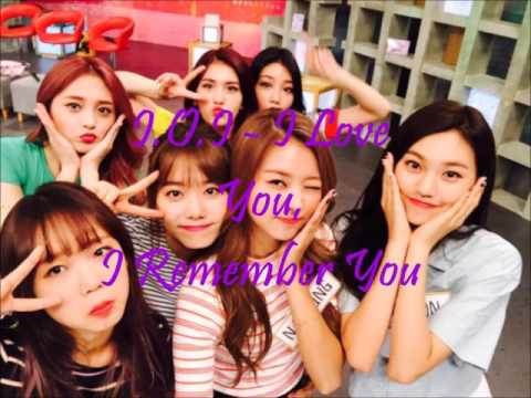 [AUDIO] I.O.I - I Love You, I Remeber You (Moon Lovers OST)
