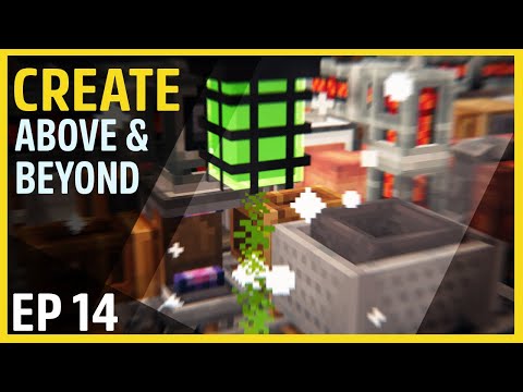 Modpack Create above and beyond EP14 Rayos laseres y alquimia tecnica