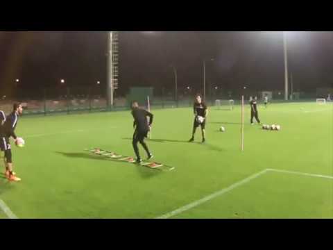 Goalkeepers training session in Al Rayyan SC