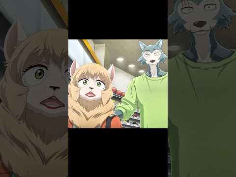 🔥🐺Legoshi helps herbivores🐑#anime #furry #shorts