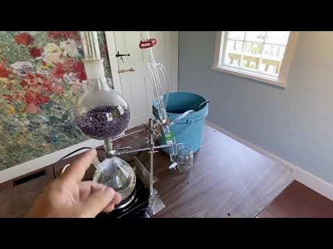 Destillation ätherischer Öle