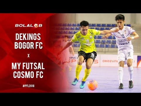 Dekings Bogor FC (2) Vs (4) My Futsal Cosmos FC Jakarta - Highlights Pro Futsal League 2018