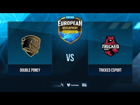 Double Poney vs Tricked Esport - EDC Season 4 - map1 - de_train [TheCraggy & MintGod]