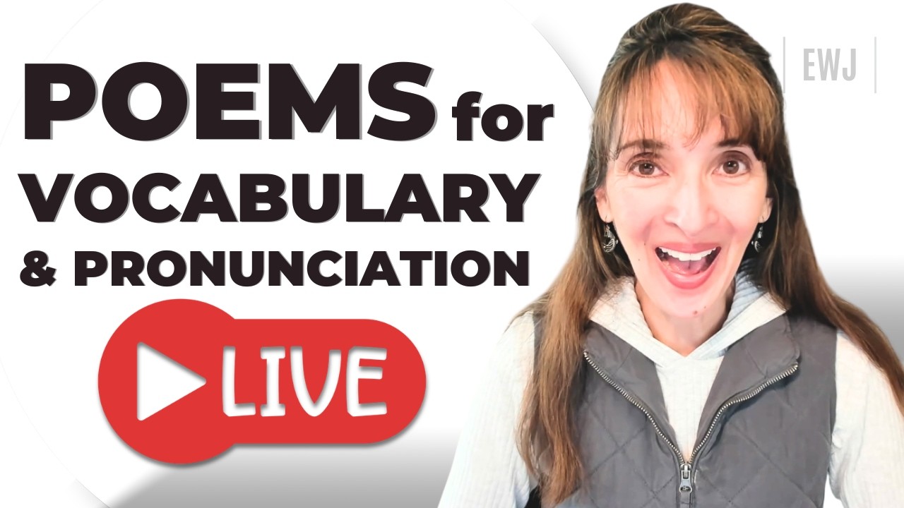 Use Poems to Strengthen Vocabulary and Pronunciation