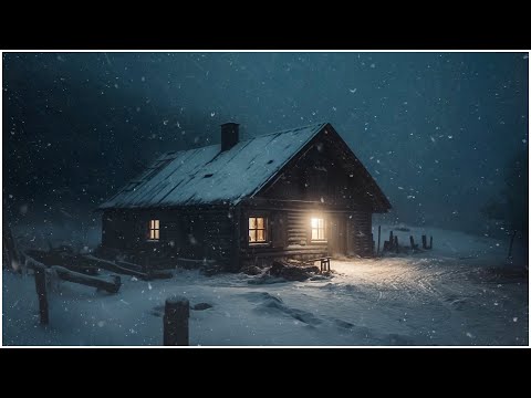 Winter Storm & Wind Sounds for Sleeping┇Loud Freezing Blizzard┇Snowstorm┇Howling Wind & Blowing Snow
