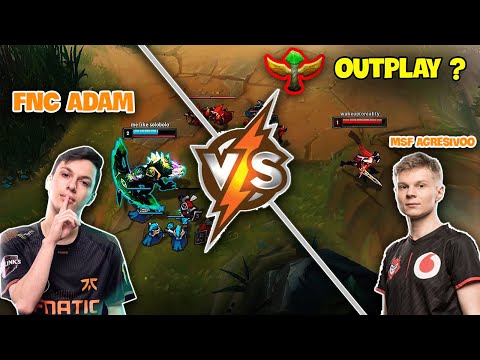 FNC Adam Renekton solo kills MSF Agresivoo Riven on Top Laner | EUW Replays higlights