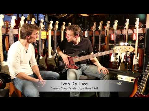 Servette-Music TV: Ivan De Luca présente la Jazz Bass Fender 1961 du Custom Shop