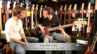 Servette-Music TV: Ivan De Luca présente la Jazz Bass Fender 1961 du Custom Shop