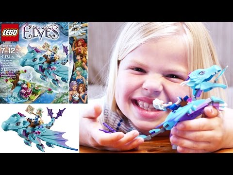 LEGO Elves The Water Dragon Adventure Play Review with Lilly - Kids Toys