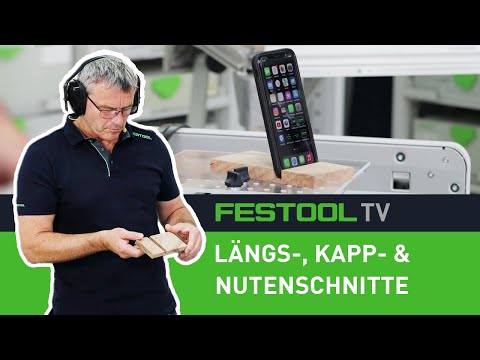 Longitudinal cuts, cross cuts & groove cuts (Festool TV episode 246)